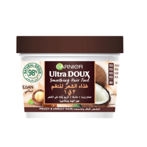 Garnier Ultra Doux Hair Food Macadamia 390ml Maroc
