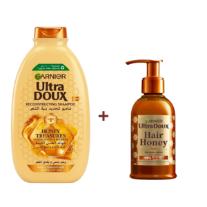 Garnier Ultra Doux Shampoing Reconstructing 200ml+Serum Hair Honey 115ml Maroc