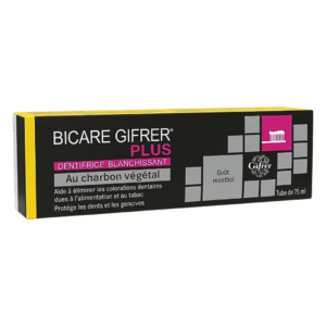 GIFRER Bicare Plus Dentifrice Charbon Vegetal 75ml Maroc