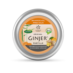 Ginjer Pastilles Gingembre & Orange Bio – Lemon Pharma Maroc