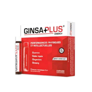 Ginsaplus Energy Flacons 5x25ml Maroc