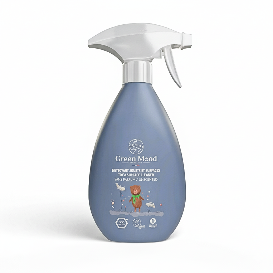 GREEN MOOD Bebe Nettoyant Jouets & Surfaces Spray 500ml Maroc