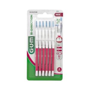 GUM Brossettes Interdentaires Bi-Direction 1.2mm 2614 M6 Maroc