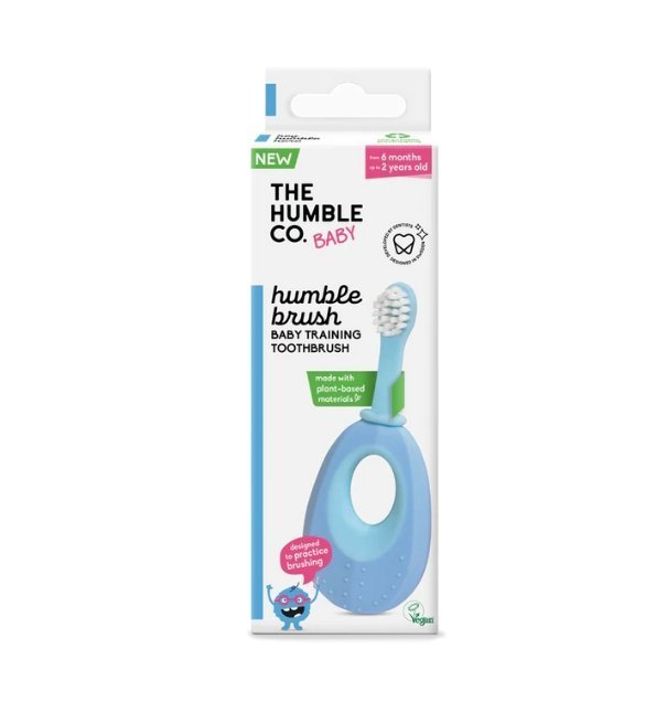 Humble Brosse a Dents Bleu pour Bebes a Base de Plantes Maroc