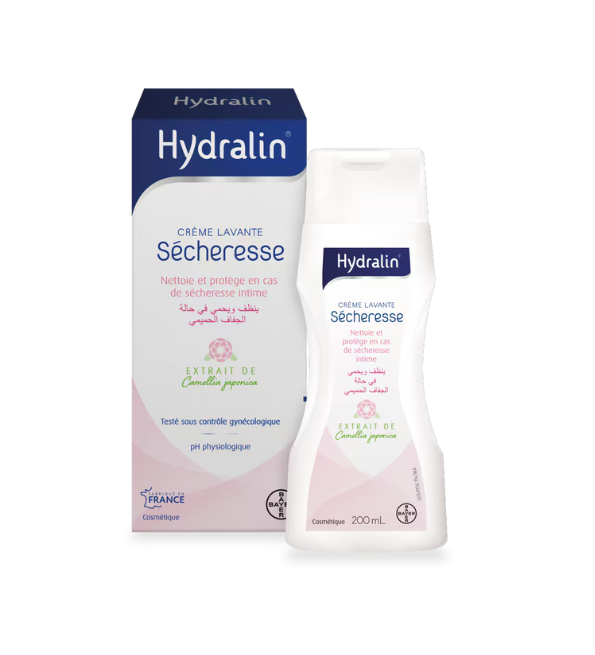 HYDRALIN Créme Lavante Secheresse Intime Maroc