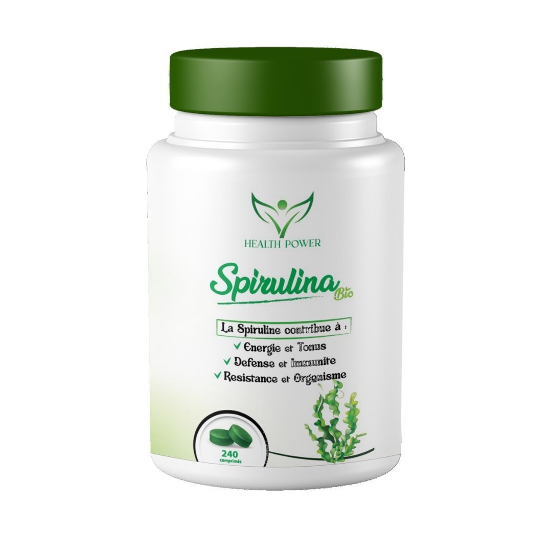 Health Power Spirulina 240 Comprimes Maroc