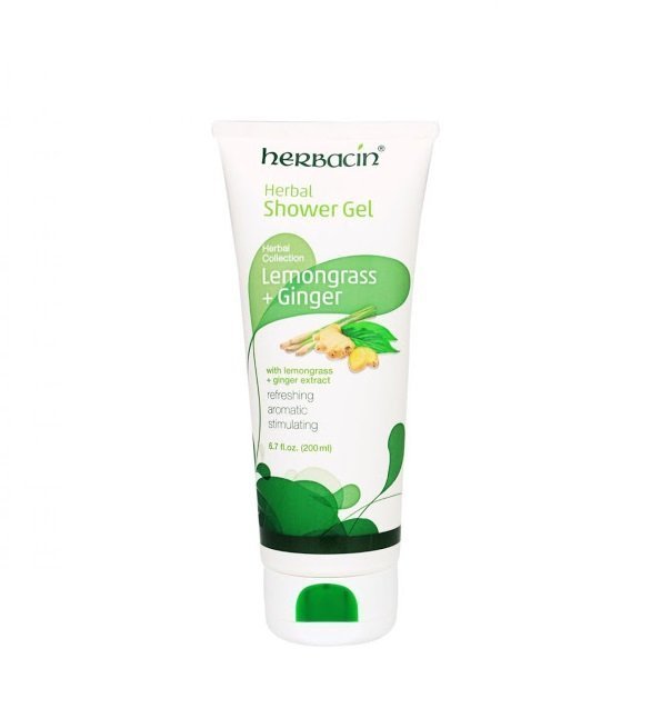 HERBACIN Gel Douche Lemongrass+ginger 200ml Maroc