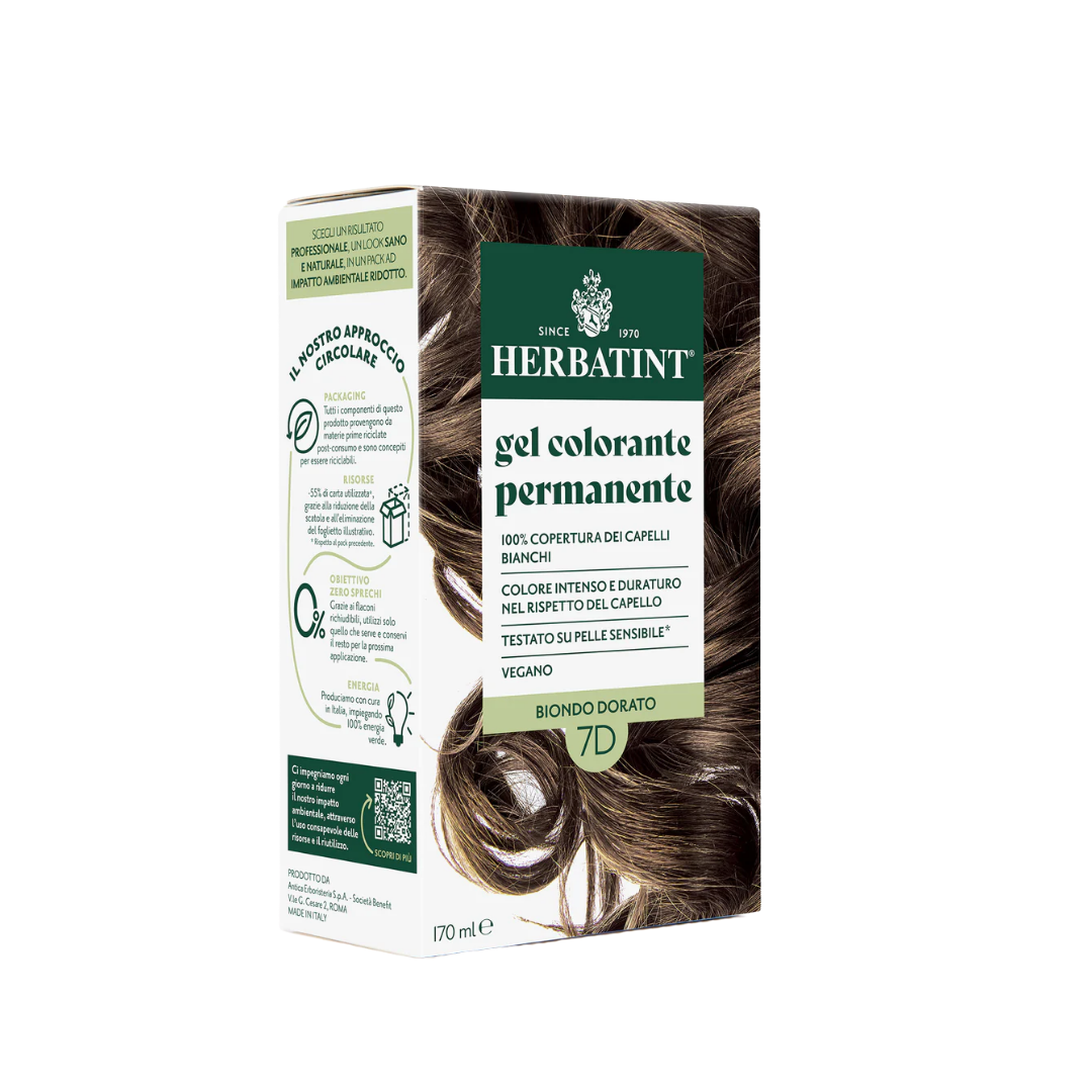 Herbatint Soin Colorant 7D Blond Dore 170ml Maroc