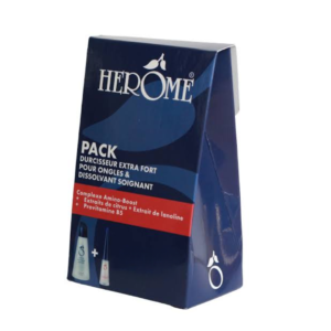HEROME Durcisseur Extra Fort pour Ongles+ Dissolvant Maroc