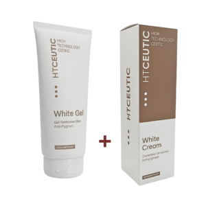 HT CEUTIC Anti-Tache White Cream 50ml+white Gel 200ml Duo Pack Maroc