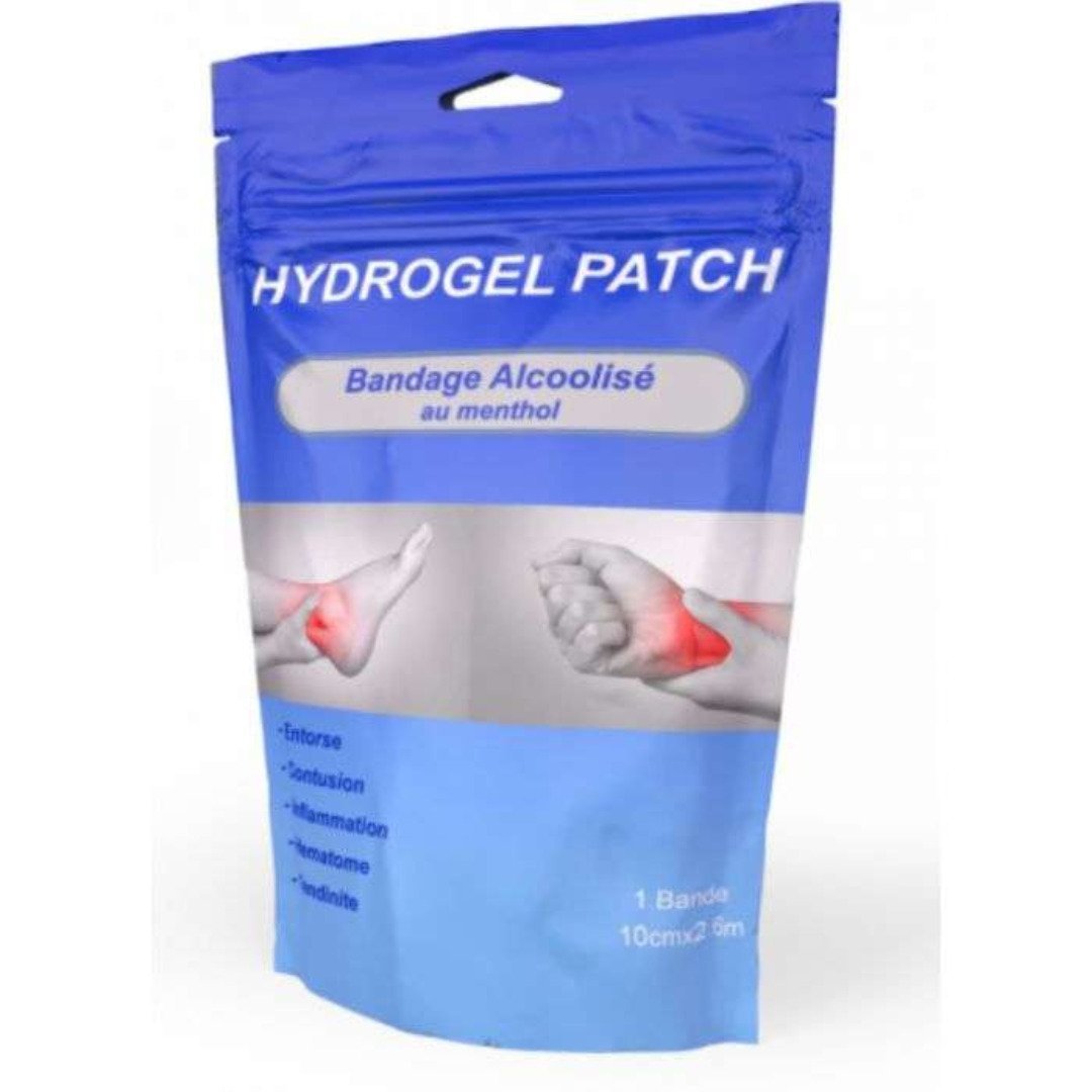 HYDROGEL Patch Bandage Alcoolise 10cm*2.6m Maroc