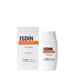 ISDIN Fotoultra 100 Active Unify Transparent Spf50+ 50ml Maroc