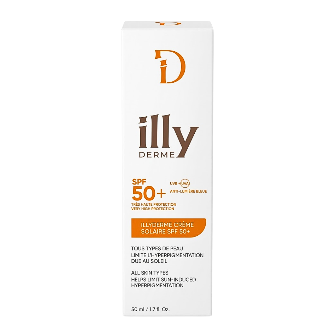 Illyderme Ecran Solaire Spf50+ 50ml Maroc