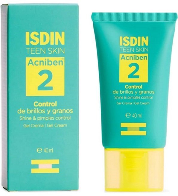 ISDIN Acniben 2 Contrôle Brillance et Boutons 40ml Maroc