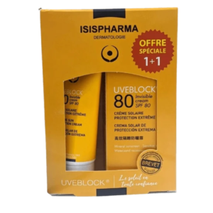 Isis Uveblock 80 Invisible X2 Pack Maroc