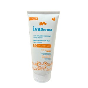 Ivaderma Lait Solaire Hydratant Spf50 200ml Maroc