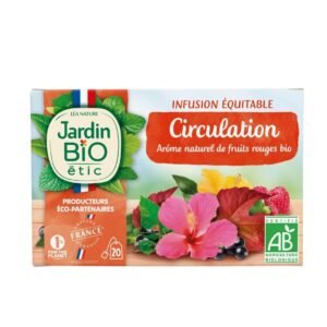 JARDIN BIO Infusion Circulation Sanguine 20 Sachet Maroc