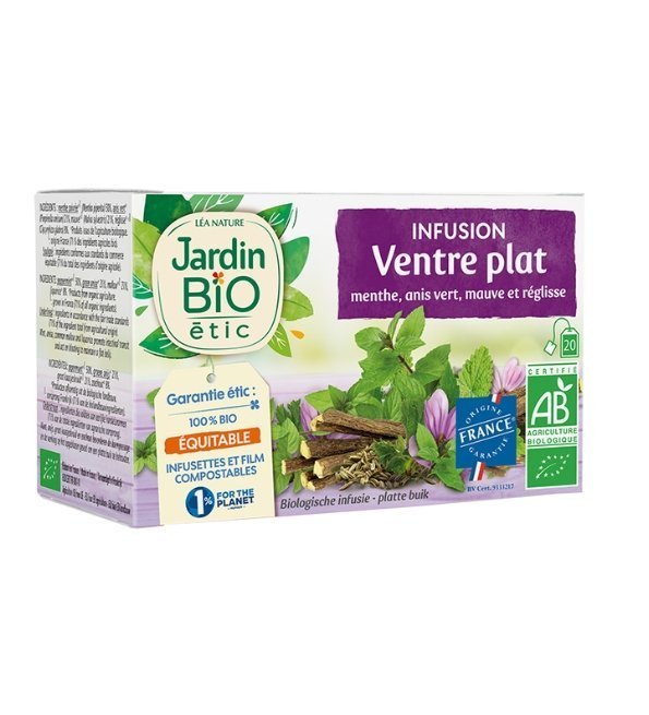 JARDIN BIO Infusion Ventre Plat 20 Sachet Maroc
