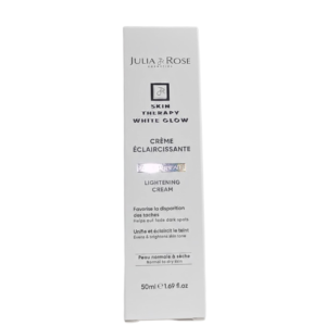 Julia & Rose Skin Therapy White Glow Creme Eclaircissante 50ml Maroc