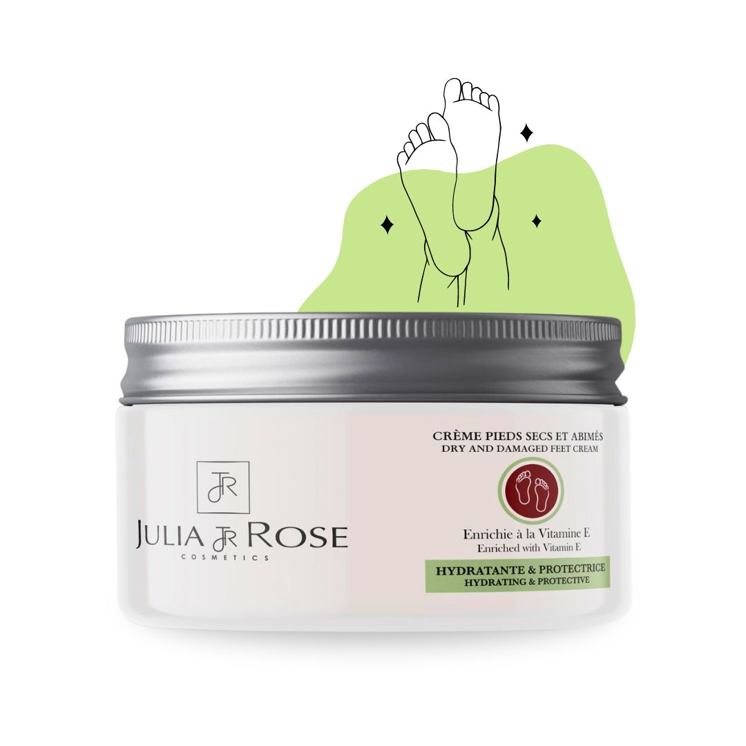 Julia & Rose Creme Pieds a la Vitamine E 100ml Maroc