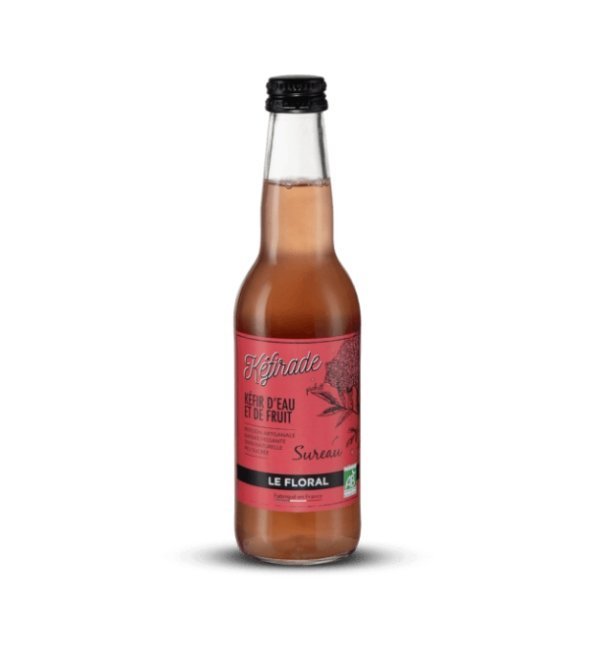 KEFIRADE Kefir D’eau et Fruit Sureau 330ml Maroc