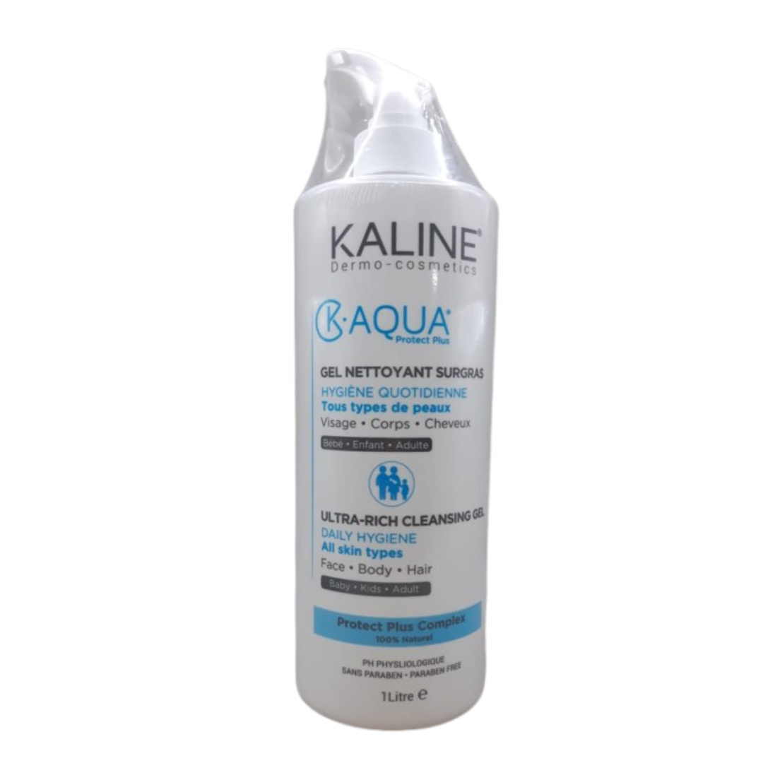 KALINE K.aqua Gel Nettoyant Surgras 1l Maroc