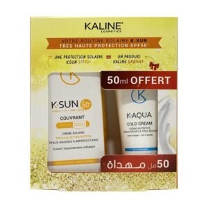 KALINE Ecran Couvrant 50+ Cold Cream Pack Maroc