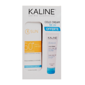KALINE K.sun Ecran Invisible Peaux Normales a Seches 50ml+k.aqua Cold Creme Pack Maroc