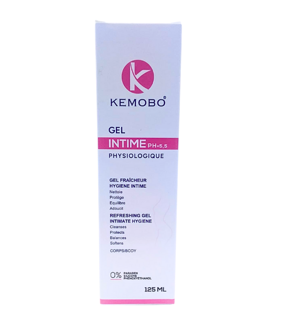 KEMOBO Gel Intime PH 5.5 125ml Maroc