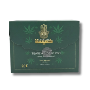 Khemissa Cbd Tisane a la Verveine Boite de 20 Sachets Maroc