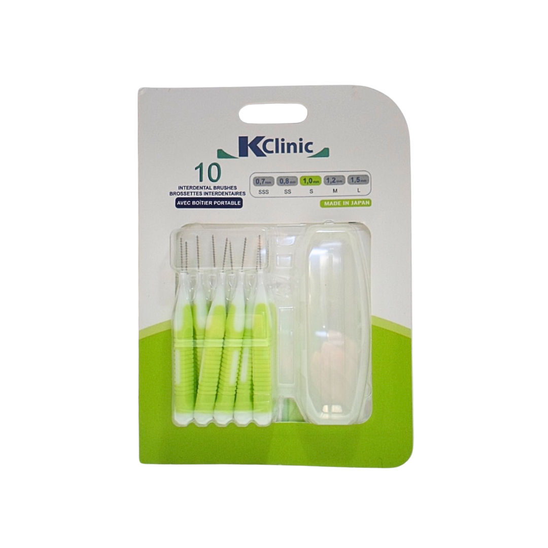KIN Clinic Brossettes Interdentaire 1.0 Mm 10 Unites Maroc