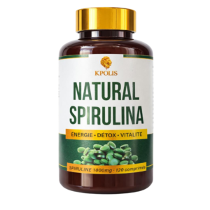 Kpolis Natural Spirulina 120 Comprimes Maroc