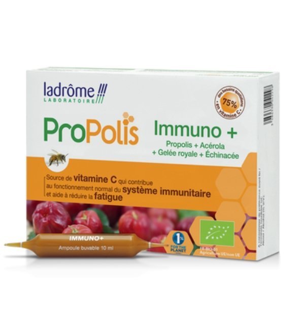 LADROME Propolis & Immuno+ 20 Ampoules Maroc