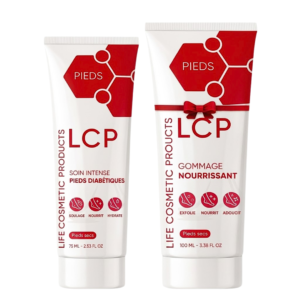Lcp Diabetiques Soin Intense Pieds 75ml+gommage 100ml Pack Maroc