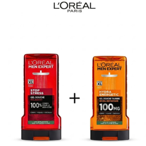 L’oreal Paris Gel Douche Expert Hydra Energetic+gel Douche Stop Stress Pack Maroc