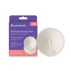 LANSINOH Coussinets D’allaitements Lavables 4 Pads Maroc
