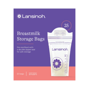 LANSINOH Sachets de Conservation du Lait Maternel 25 Unités Maroc