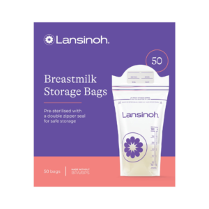 LANSINOH Sachets de Conservation du Lait Maternel 50 Unités Maroc