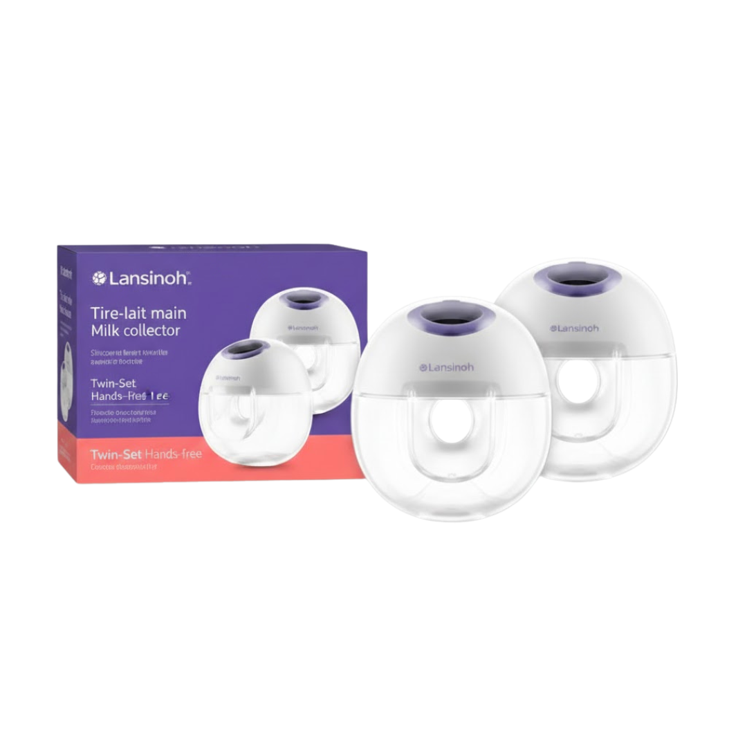 LANSINOH Tire-Lait Main Libre Compact Double Maroc