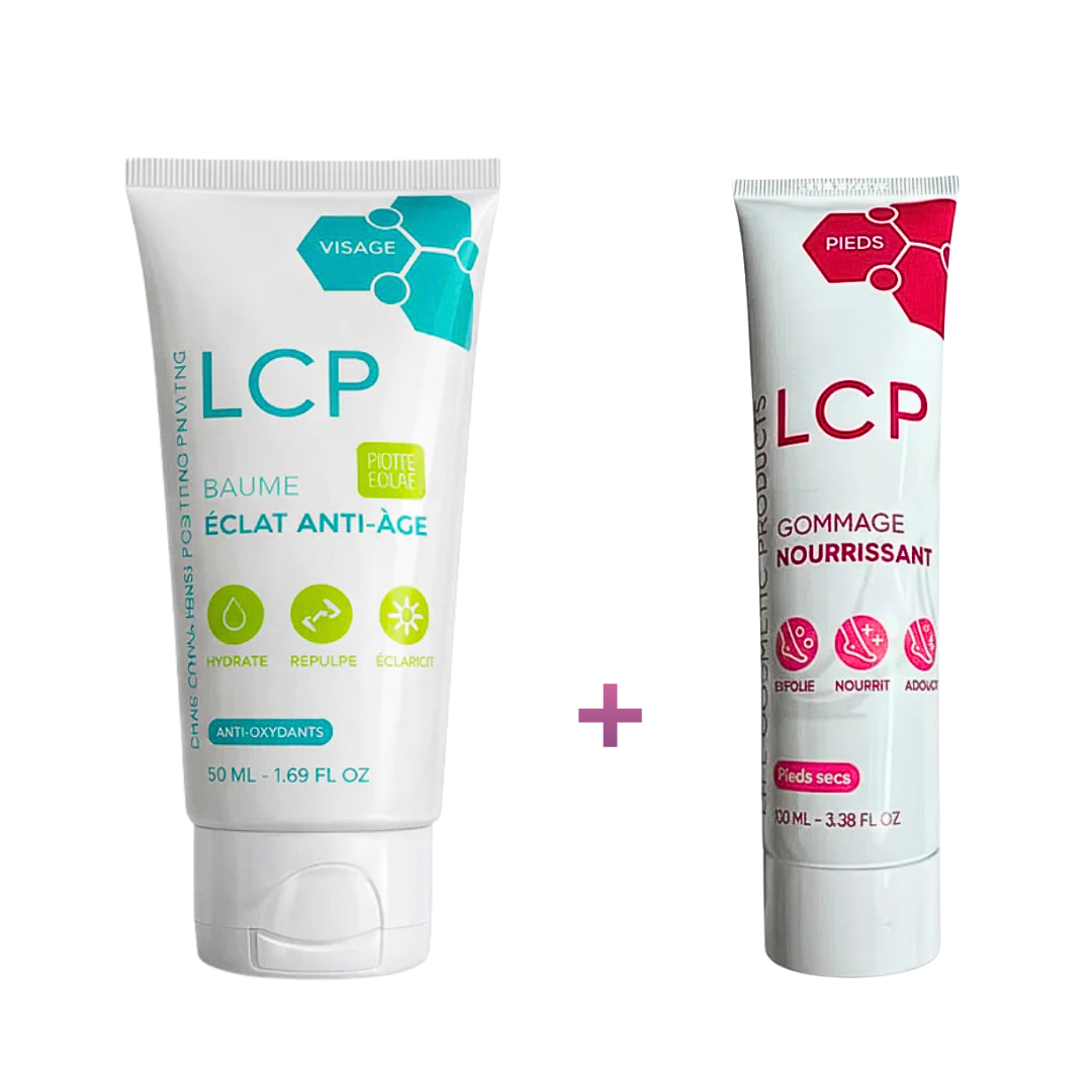 Lcp Baume Anti-Age 75ml+lcp Gommage Nourissant 100ml Coffret Maroc