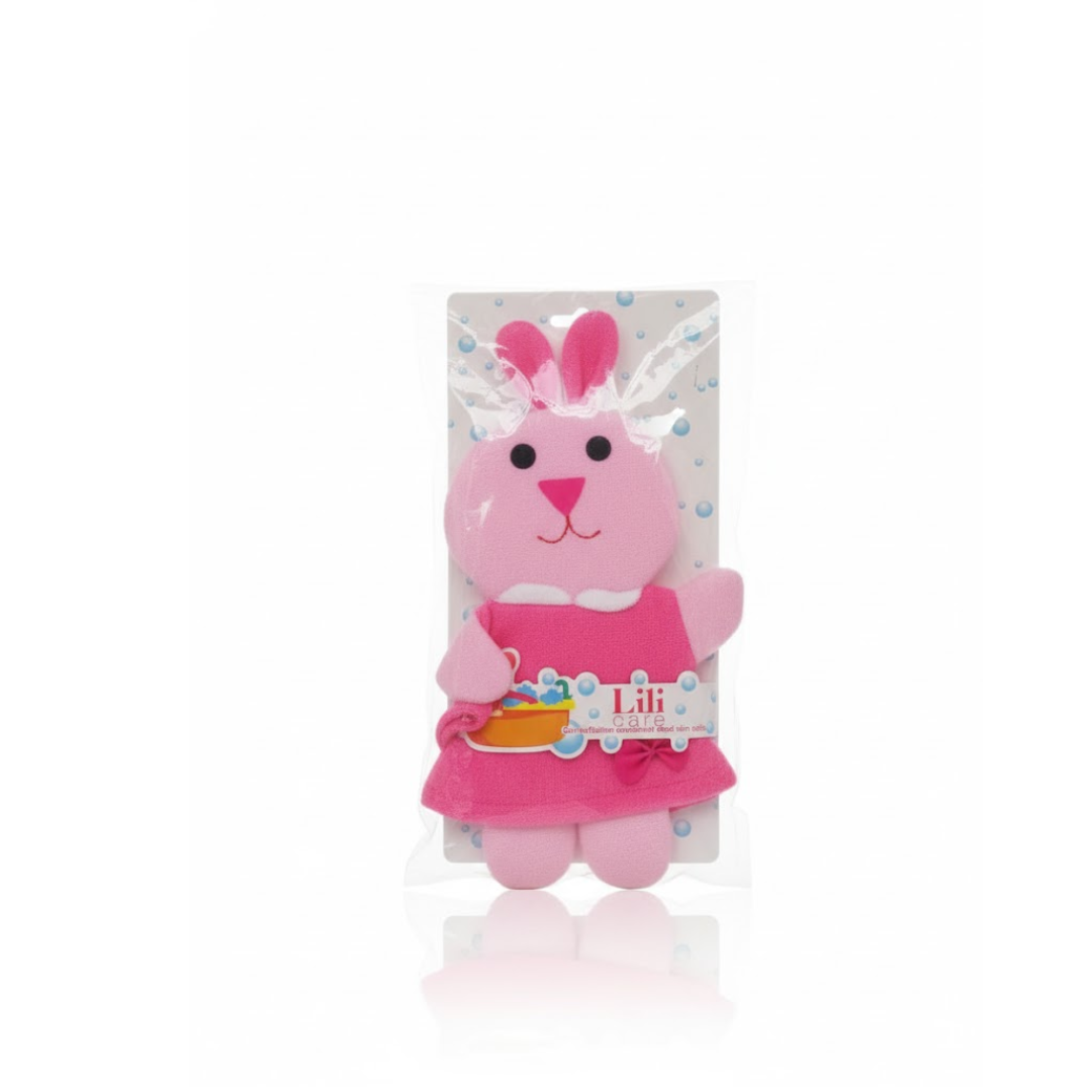 Lili Care Gant de Savonnage Enfant Lapin Maroc