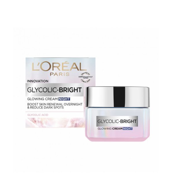 L’oreal Paris Glycolic-Bright Créme de Nuit 50ml Maroc