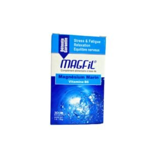 Magfil Magnesium & Vitamine B6 30 Gelules Maroc