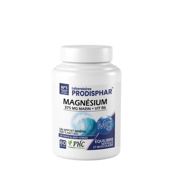 PRODISPHAR Magnesium Marin B6 60 Gelules Maroc