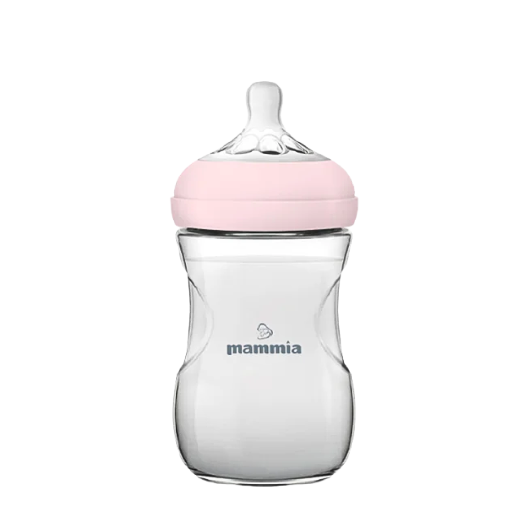 Mammia Biberon Natural Feeling 240ml Rose Maroc