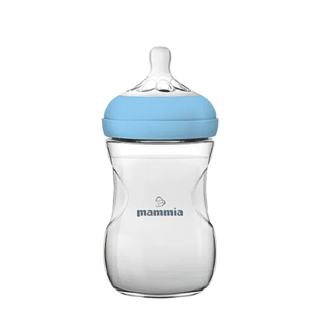 Mammia Biberon Natural Feeling 240ml Bleu Maroc