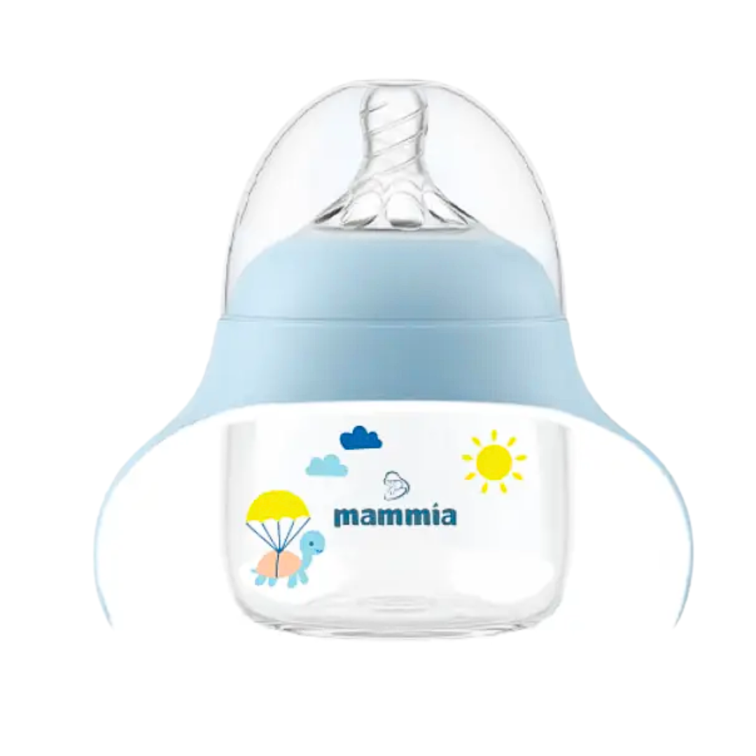 Mammia Biberon Evolutif 2 en 1 avec Poignée Ergonomique 150ml Maroc
