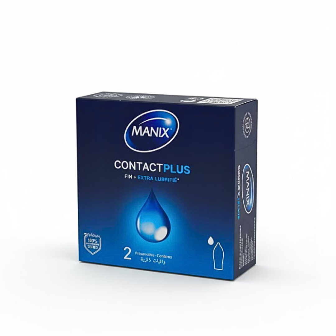 MANIX Contact Plus Boite 2 Pieces Maroc
