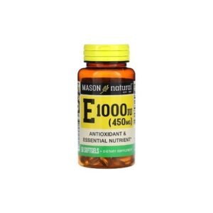 Mason natural E 1000 IU 50 Softgels Maroc