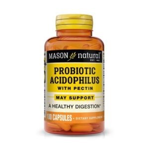 Mason Natural Probiotic Acidophilus 100 Capsules Maroc
